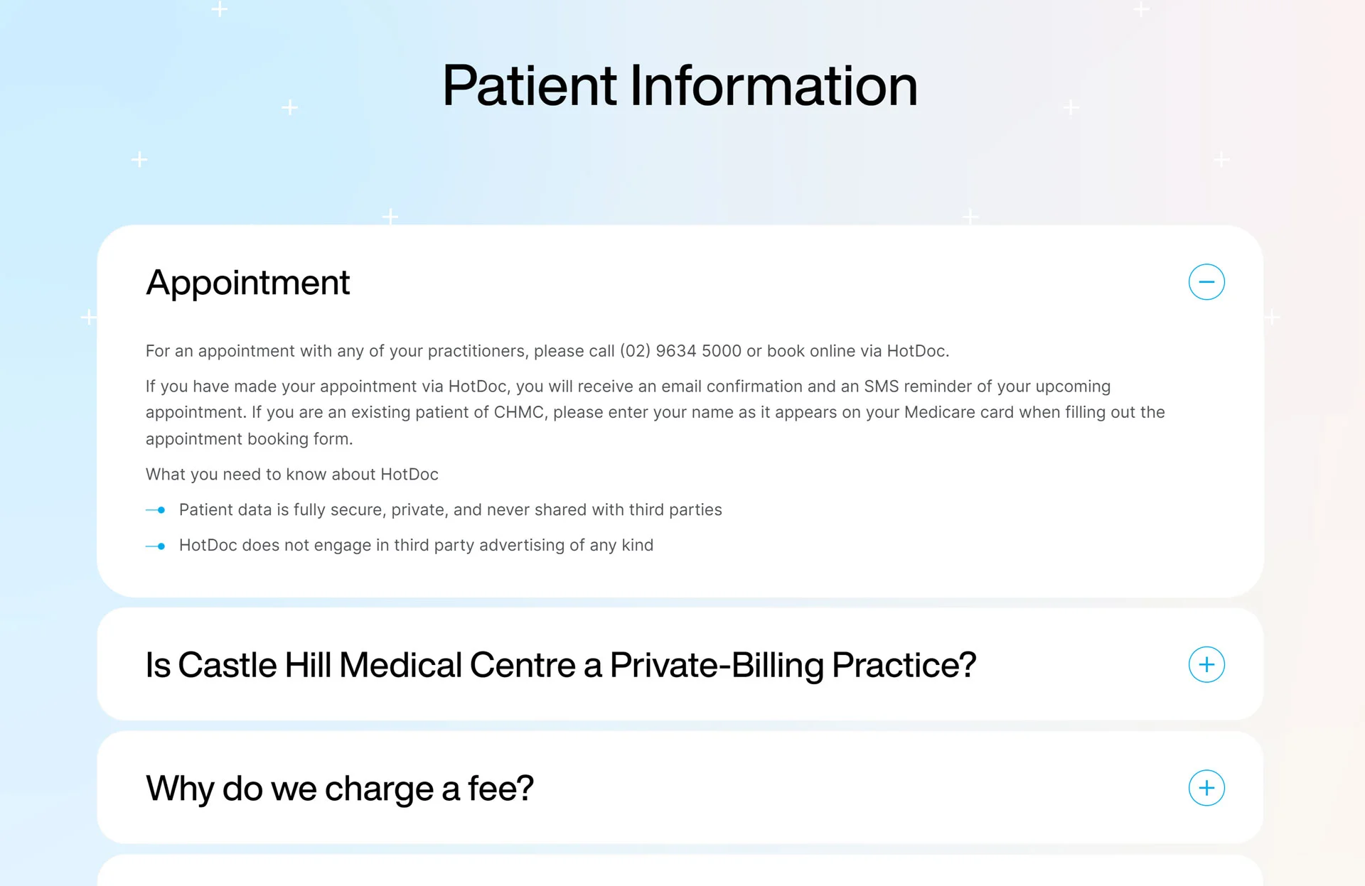 Castle-Hill-Medical-Centre-faq