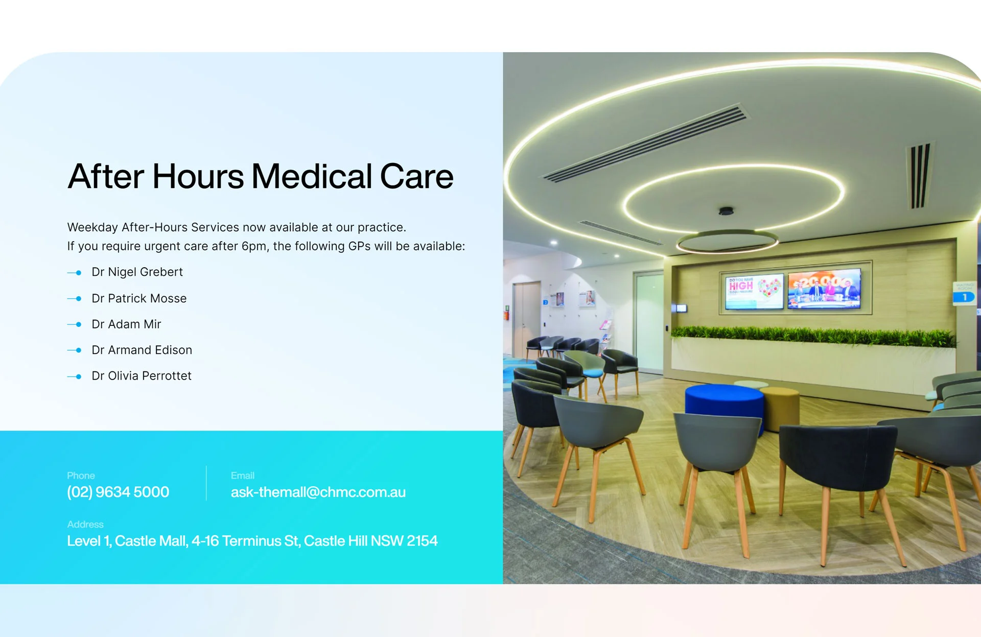 Castle-Hill-Medical-Centre-web-design