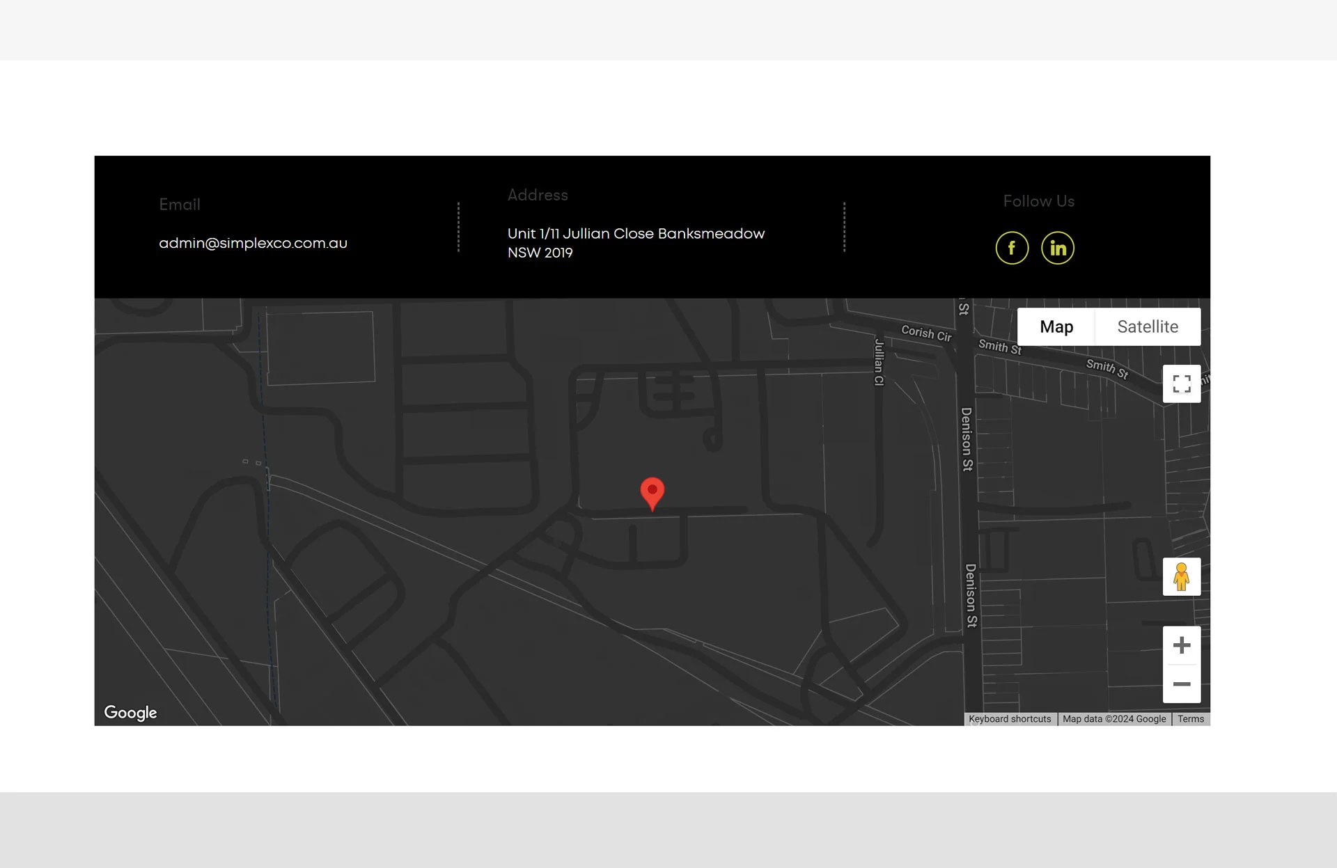 Simplex-Co-map